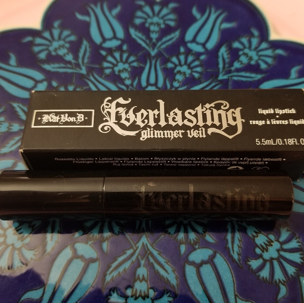 🖤WIZARD Kat Von D Everlasting Glimmer Liquid Lipstick NWT - Picture 7 of 8
